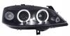 Svetlomety Opel Astra G BLACK RINGI