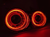 Zadné červené LED svetlá Nissan GT-R 2008-2023