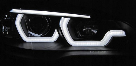Svetlomety BMW X5 E70 07-13 DRL BLACK 3D