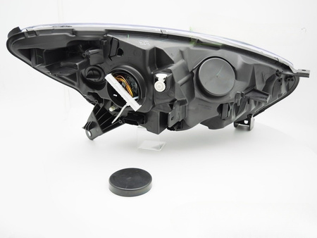 Čierny ľavý svetlomet pre Renault Captur I