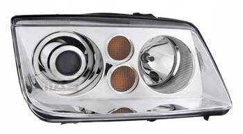 VW Bora CHROM CLEAR svetlomety