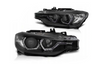 Svetlá Bmw F30 F31 11-15 Led Black Drl Xenon Afs