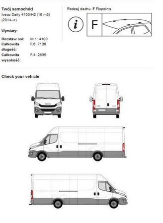 Batožinový kufor Iveco Daily 4100 H2 16