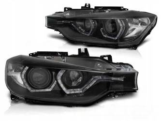 BMW F30 F31 11-15 LED ČIERNE DRL svetlomety