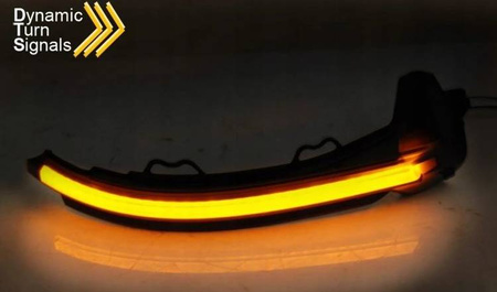 Led blikače Zrkadlá Audi A4 16-18 A5 17-18 Dym