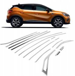 Okenné lišty okolo bočných okien pre RENAULT CAPTUR
