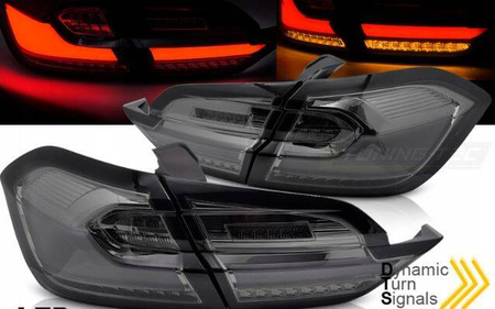 LED dymové lampy pre ford fiesta mk8 17-21