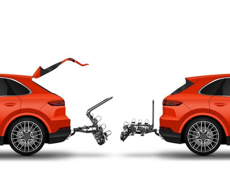 Aguri Active Nosič bicyklov na 3 bicykle čierny