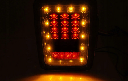 Dymové LED svetlá pre Jeep Wrangler Jk 07-18