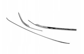 Lišty na mriežke zadného nárazníka VW Passat B8 2015+