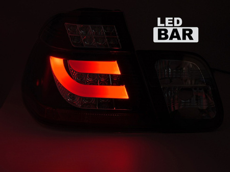 LED zadné svetlá čierne pre BMW E46 Sedan 1998-2001