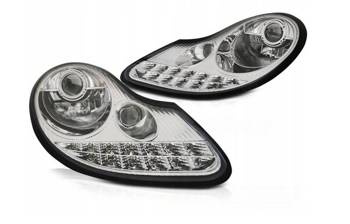 Chrómové svetlomety PORSCHE BOXSTER 96-04 / 911 996