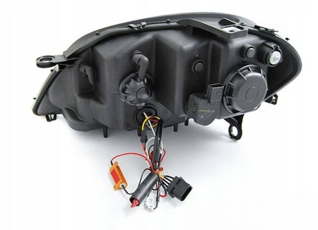 Lampa čierna LED do MERCEDES W164 ML 09-11 LIFT