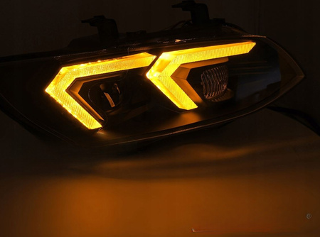 Svetlomety LED DRL pre BMW E92 E93 LCI (2010-2013) - Náhradné xenónové svetlomety, čierne