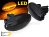 Bočné smerovky dymovej LED. Peugeot 107 206 307 Citroen C1 C2 C3 C4