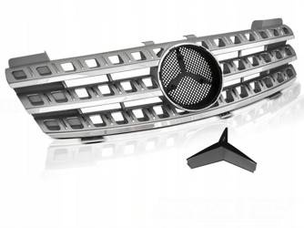 Predná mriežka Mercedes W164 05-08 strieborná chrómová