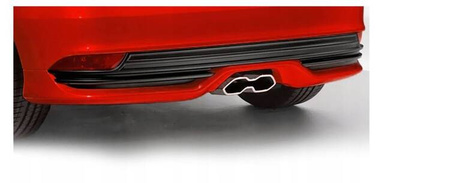 Difúzor sport st style pre Ford Focus mk3 15-18 hb