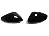 Kryty bočných zrkadiel pre Škoda Octavia Mk3 VW T-ROC lesklá čierna