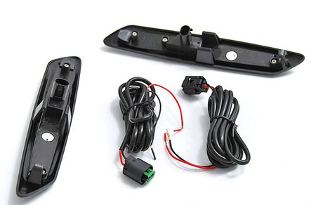 LED čierne smerovky. BMW F10/F11 10-13