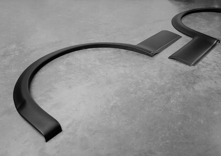 Obloženie dverí predĺženia blatníkov VW T6 2015+ KRÁTKE