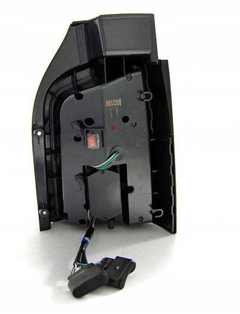 Vw T5 04.03-15 dymová čierna červená led žiarovky