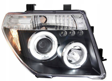 Svetlomety Nissan Navara III CHROM RINGI