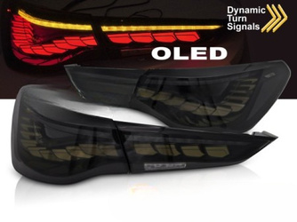 Zadné svetlá LED Smoke BMW G22 G23 (od roku 2020) | Dynamický ukazovateľ,