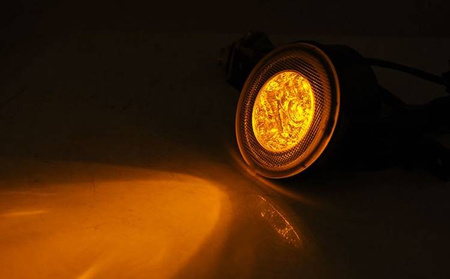 Smerové svetlá s LED pozičným svetlom PREDNÉ DIRECTIONED SMOKE pasujú na MINI COOPER R50 R53 R52 01-06