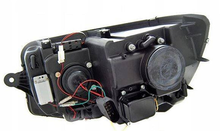 Vw T6 15- čierne led tru drl svetlomety