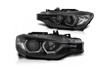 Svetlá Bmw F30 F31 11-15 Led Black Drl Xenon Afs