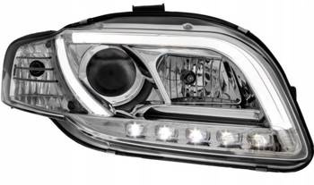Svetlomety Audi A4 B7 Led Tube Chro