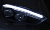 Ford Focus Mk3 15- Black Drl Led svetlomety