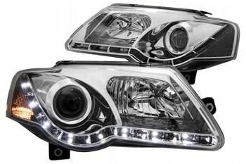 VW Passat B6 3C CHROM DAYLIGHT svetlomety
