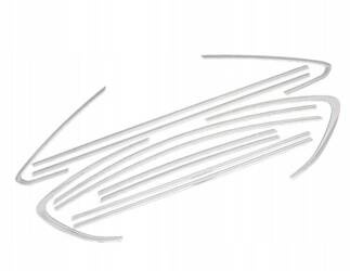 Lišty okolo bočných okien Opel Astra 4 J HB