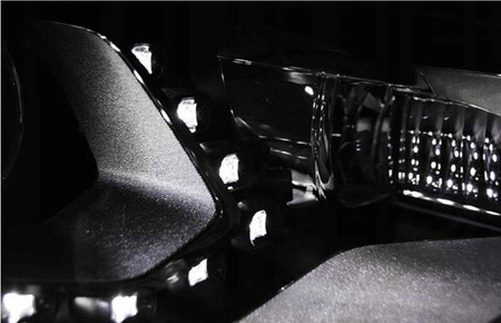 Svetlá Vw Tiguan 2011- denné svetlo led drl čierne depo