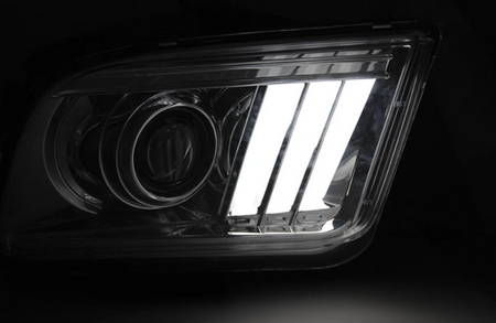 Svetlomety Ford Mustang 04-09 Chrome Led Bar