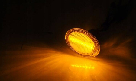 Blinkre fiat 500 Ford Ka Lancia Ypsilon biela led