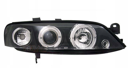 Svetlomety Opel Vectra B BLACK RINGI