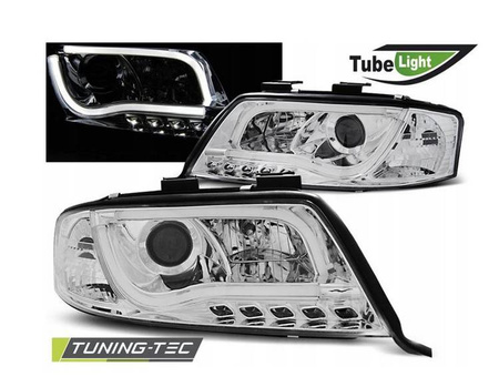 Audi A6 CHROM LIGHT TUBE svetlomety