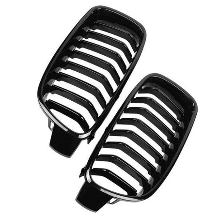 PREDNÁ MRIEŽKA BMW F30 11-18 LESKLÁ ČIERNA