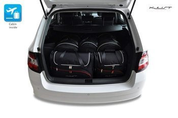 SKODA FABIA KOMBI 2014+ TAŠKY DO BATOŽINOVÉHO PRIESTORU 5 KS