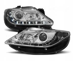 Seat Ibiza 6j svetlomety 06.08- denné svetlo chróm