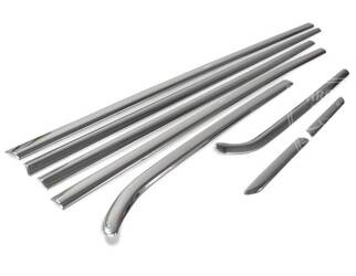 Bočné lišty na okná Ford Focus 3 2011+ SEDAN