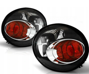 Zadné svetlá Nové Vw New Beetle 98-05 Čierny dizajn