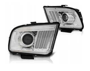 Svetlomety Ford Mustang 04-09 Chrome Led Bar