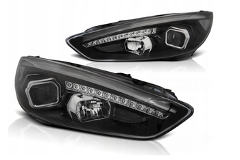 Ford Focus Mk3 15- Black Drl Led svetlomety