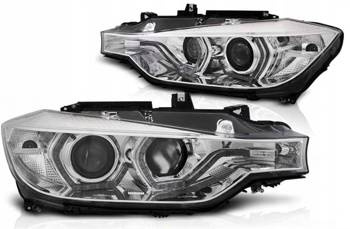 Bmw F30 F31 11-15 led chróm drl xenónové svetlá d1s
