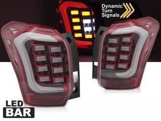 LED žiarovky Subaru Forester IV 13-18 RED WHITE