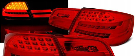 LED žiarovky bmw e92 06-10 červená biela led depo