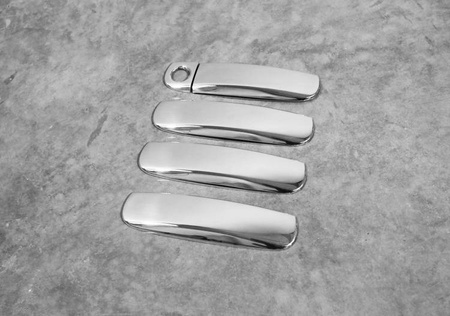 Chrómové kryty kľučiek dverí Audi A4 B6 2001-2004